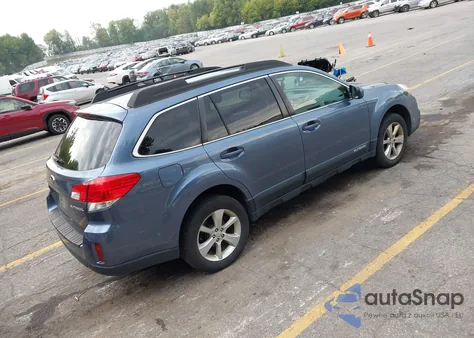 2013 Subaru Outback 2.5I Premium from USA, damaged, VIN 4S4BRCGC3D3299743